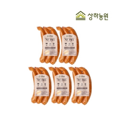 [상하농원] 국산 하이멜트 수제 치즈프랑크 180g x 5개