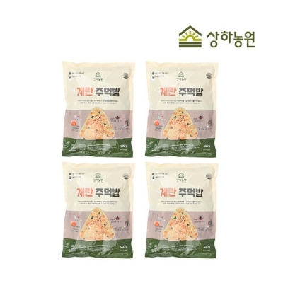 [상하농원] 수광쌀 계란 주먹밥(5입 번들) x 4개