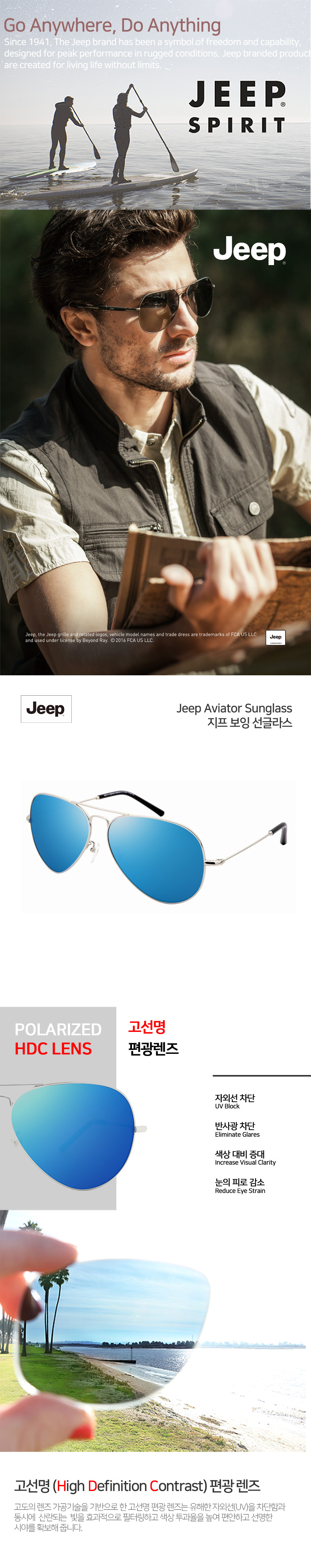 [Jeep 지프] 편광 보잉선글라스 JELW6141L_S3